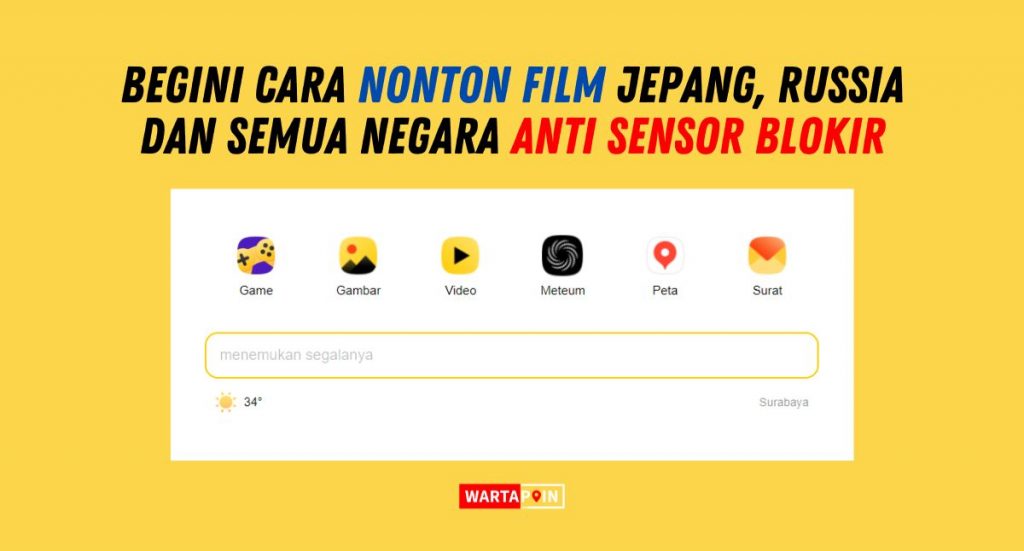 Yandex Eu Nonton Film Jepang Russia Dan Semua Negara Tanpa Vpn