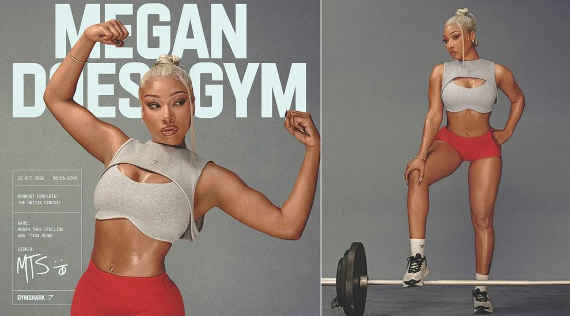 Gymshark Names Megan Thee Stallion as First Celebrity Ambassador in Major Brand Shift