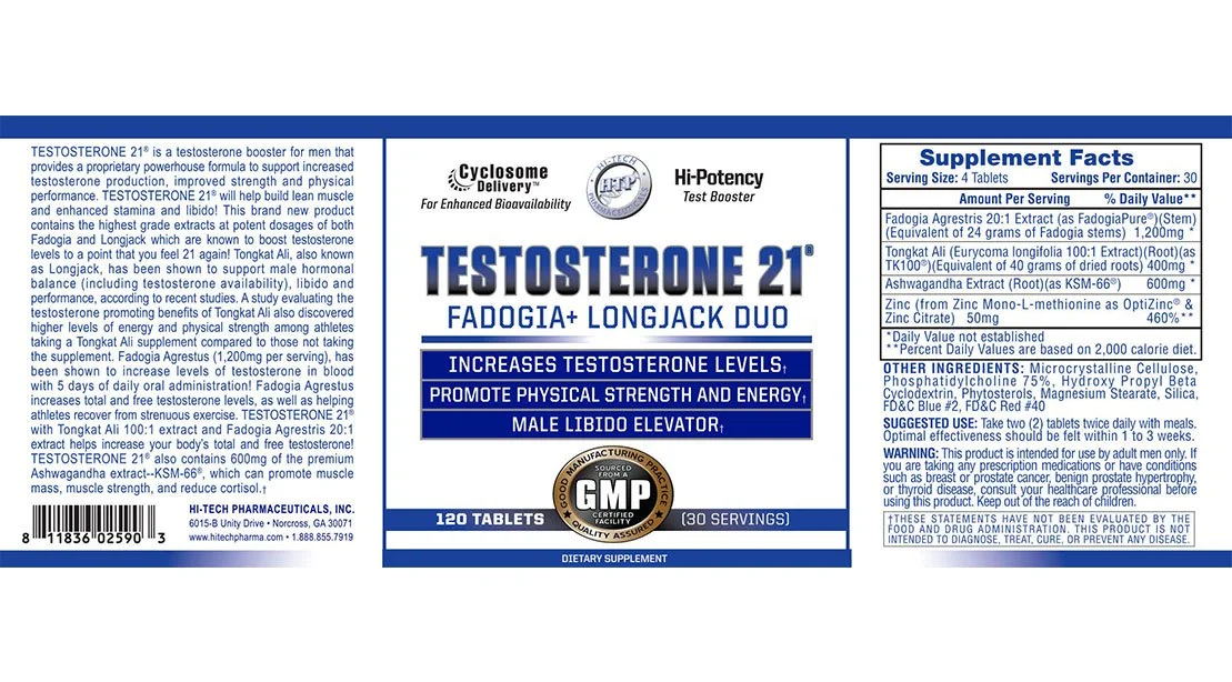 Testosterone 21