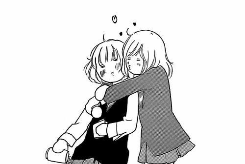 Sketsa Gambar Anime Couple Sahabat