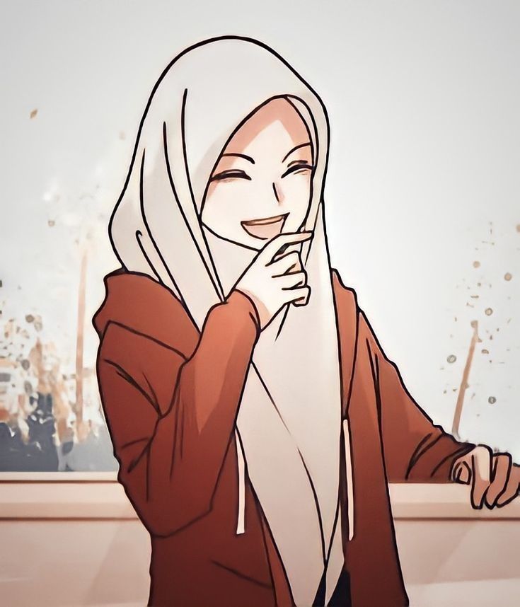 Gambar Kartun Hijab Cantik