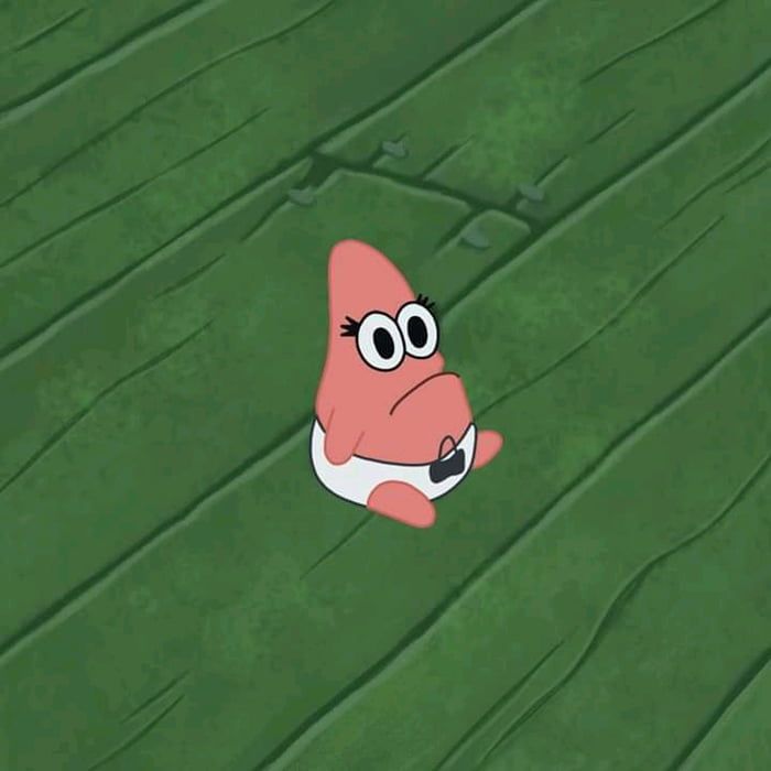 Polosan Mentahan Meme Patrick