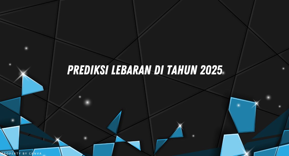 Prediksi Baru Lebaran 2025: Tanggal Berapa?