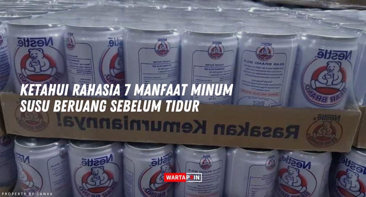 Ketahui Rahasia 7 Manfaat Minum Susu Beruang Sebelum Tidur