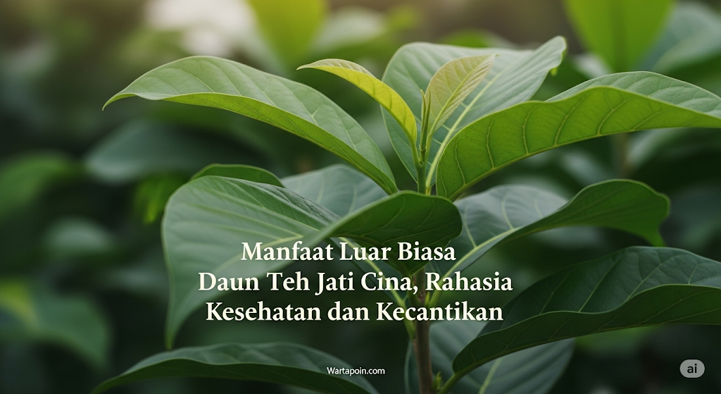 Manfaat Luar Biasa Daun Teh Jati Cina, Rahasia Kesehatan dan Kecantikan